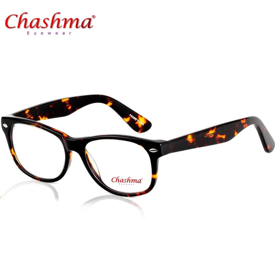 Брендовая ацетатная оправа для очков Chashma женщин и мужчин оптические очки