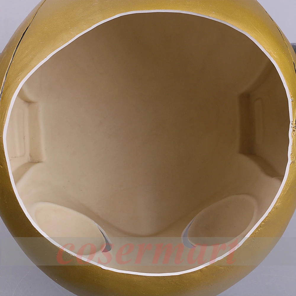 Hot Game OW Mask Cosplay Lucio Masks Latex Skin Full Head mask Helmet Gold Silver Adult Halloween Party Prop (10)