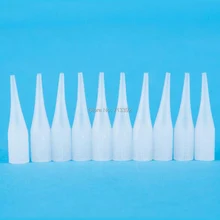 5F* 100 шт длинные иглы соски колпачки пластиковые перманентные иглы для макияжа наконечники(3,5 мм