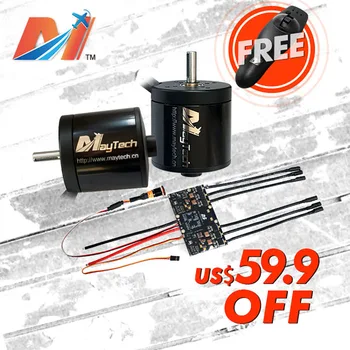 

Maytech SALE electric-longboard 6365 170KV dc motor dustproof open source esc VESC based controller Mini Remote