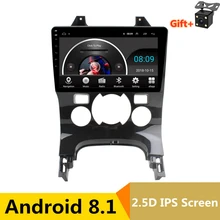 9 «2.5D ips Android 8,1 автомобильный DVD мультимедийный плеер gps для peugeot 3008 2011 2012 2013-2016 аудио автомобиля Радио стерео навигации
