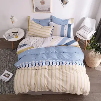 

3/4pcs King Queen Twin Full Size Comforter Bed Sets Quality Bedding Set Duvet Cover Bed Sheet Pillowcase Kids Bed Sets Bedspread