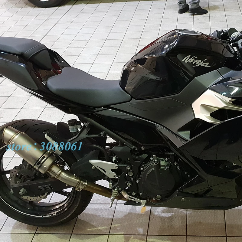Слипоны для Kawasaki Ninja 400 250 Z400 Z250 EX400 2018 2019 20 выхлопная труба мотоцикла GP глушитель