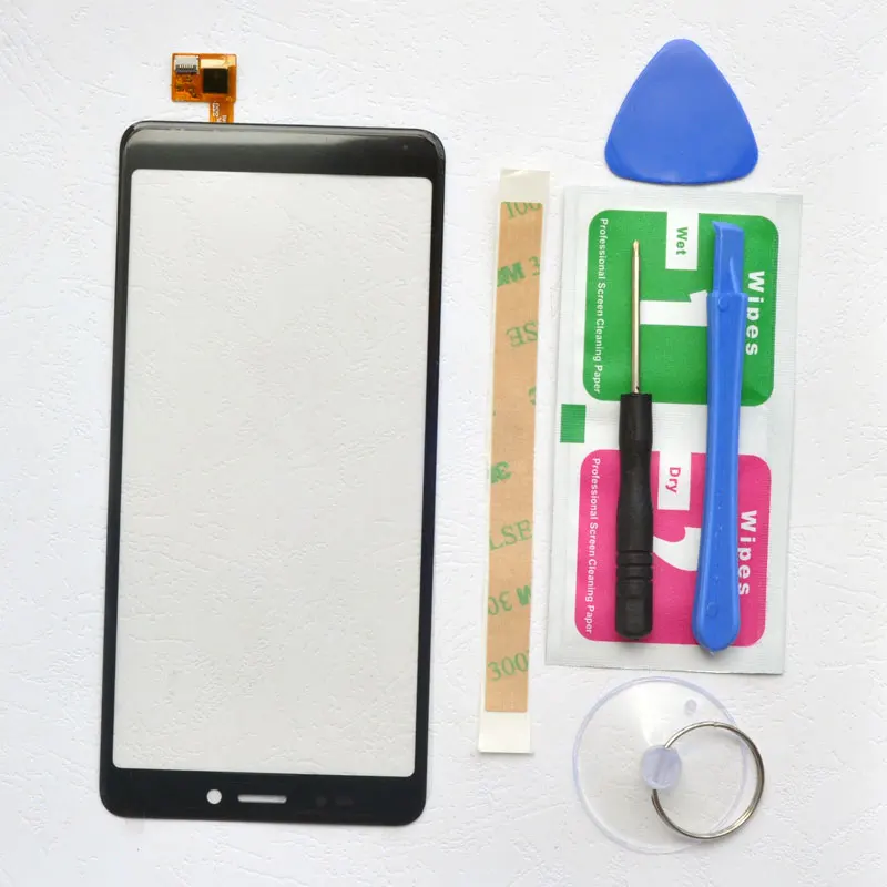 

BINYEAE Touch Screen For Wiko Jerry 3 Digitizer Touch Panel Glass Lens Sensor Free Tools+Adhesive Jerry 3 Replacement Part