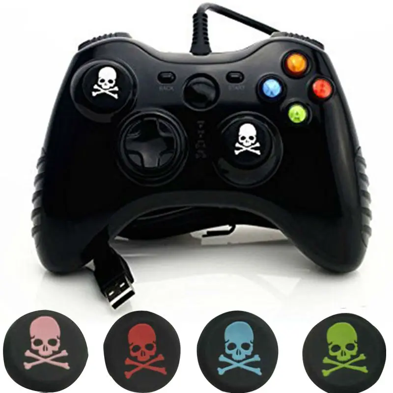 2 шт. силиконовые колпачки для джойстика с черепом|cap cap|caps joystickcap silicone |