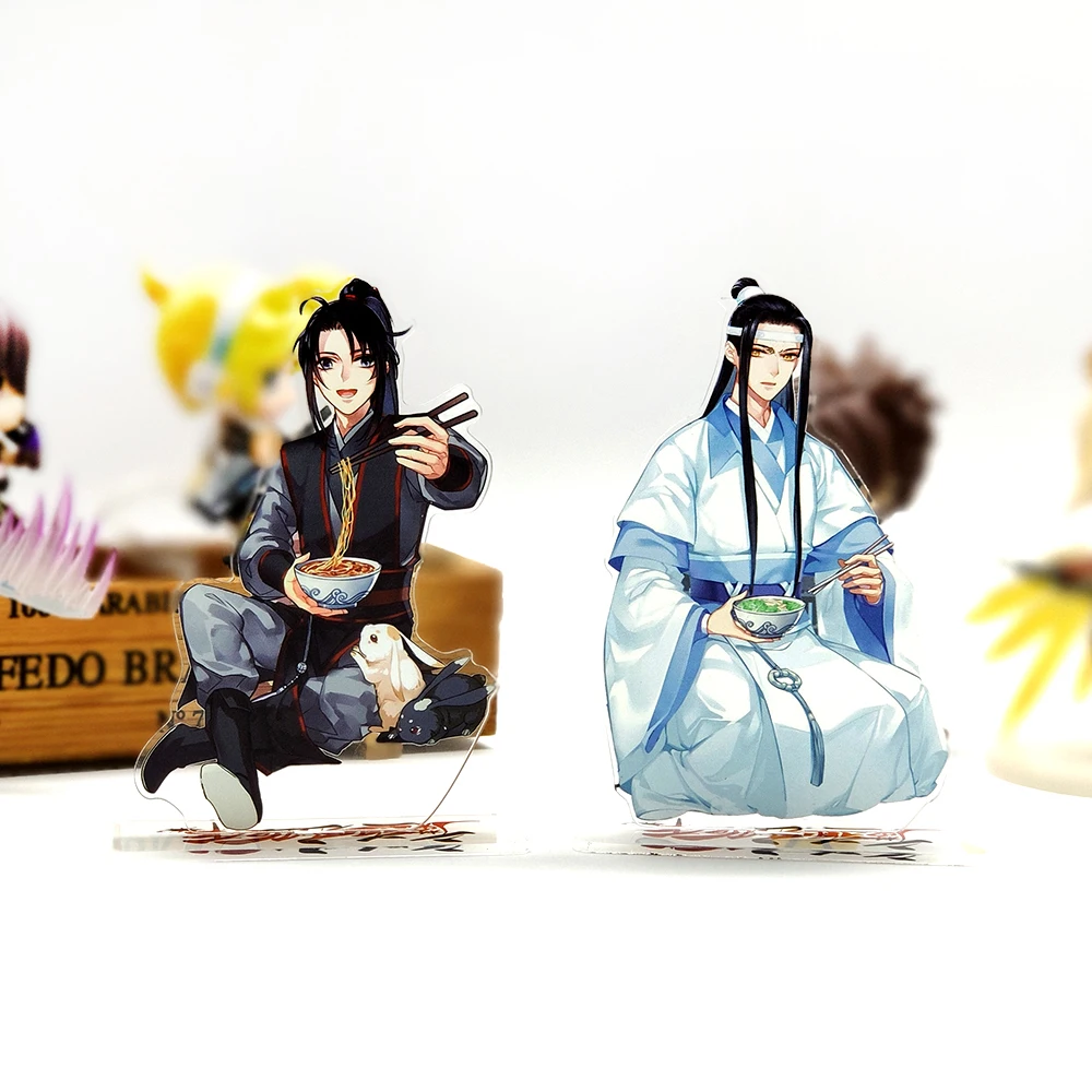 MO DAO ZU SHI Wei Wuxian Lan Wangji ест реальная модель двухсторонняя пластина держатель Топпер