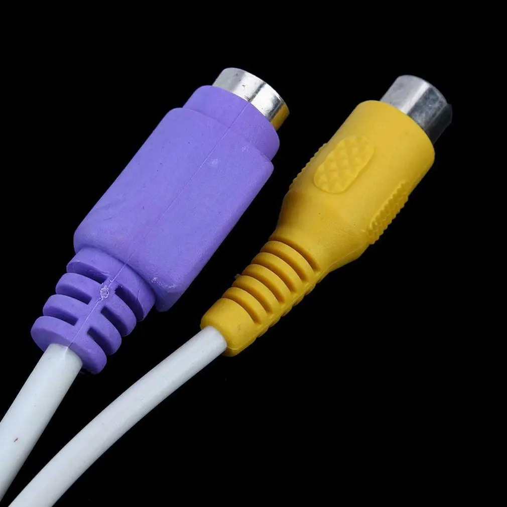1 шт. 15Pin pc VGA SVGA к s-видео RCA композитный AV ТВ выход конвертер Кабель-адаптер