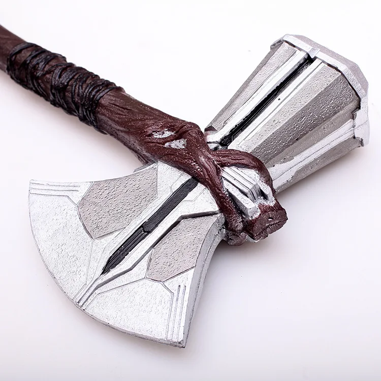 Конечная игра Тор молот Штурмовик Капитан Америка Косплей Mjolnir Marvel супергерой оружие PU материал реквизит 44 см