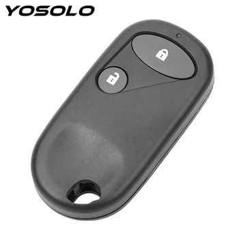 

YOSOLO 2 Button Remote Key Fob Case Shell for Honda Civic CRV Accord Jazz