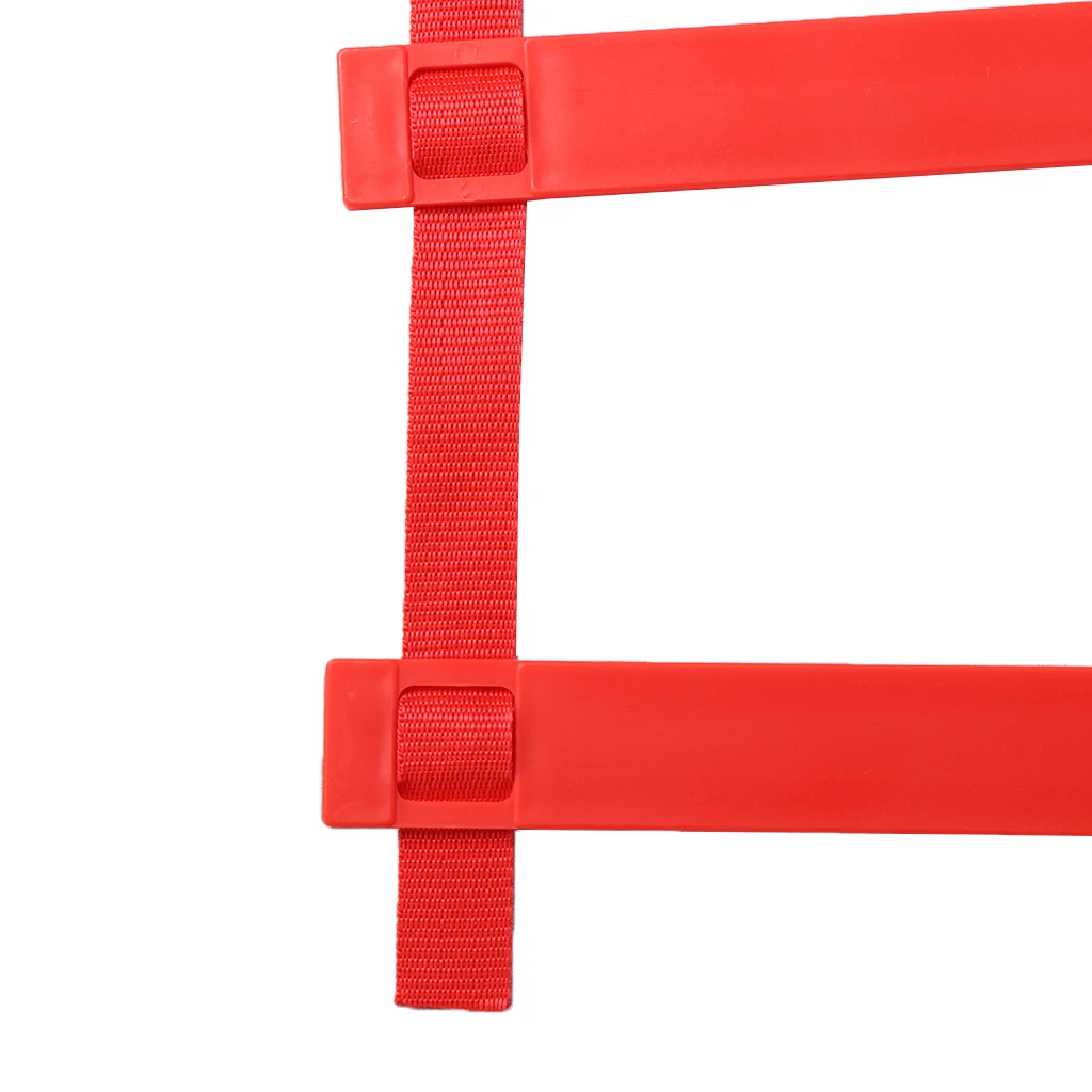 Agility Training Ladder Anti-Slip Rubber Speed Training Equipment Flat Rung for Football Running Soccer Training Aids