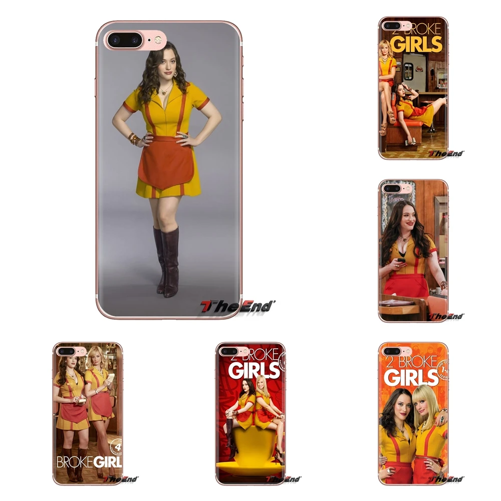 Transparent Soft Shell Covers 2 Broke Girls Season For Samsung Galaxy S3 S4 S5 Mini S6 S7 Edge S8 S9 S10 Plus Note 3 4 5 8 9 |