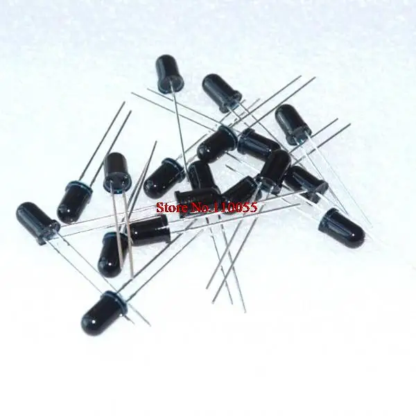 【SIMPLE ROBOT】100PCS 5mm 940nm IR infrared Receiving Diode LED lamp Infrared Receiver | Электронные компоненты и