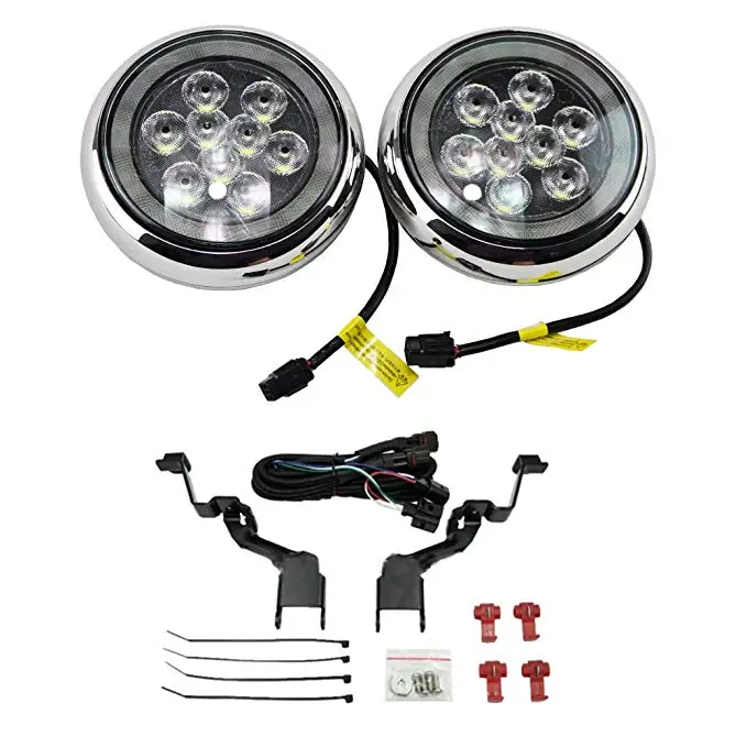 Хромированный светодиод Halo Rally DRL Дневной свет для вождения MINI Cooper R55 Clubman R56 F56 R57