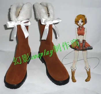 

Vocaloid Meiko Halloween Long Girls Cosplay Shoes Boots H016
