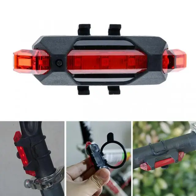 Nowy przenośny LED USB akumulator rowerowy światło rower ogon tylne ostrzeżenie bezpieczeństwa światło 55 YS-BUY tanie i dobre opinie Baterii Ramki CAR-partment Nowy przenośny LED USB akumulator rowerowy światło rower ogon tylne ostrzeżenie bezpieczeństwa światło 55 YS-BUY tanie i dobre opinie Baterii Ramki CAR-partment