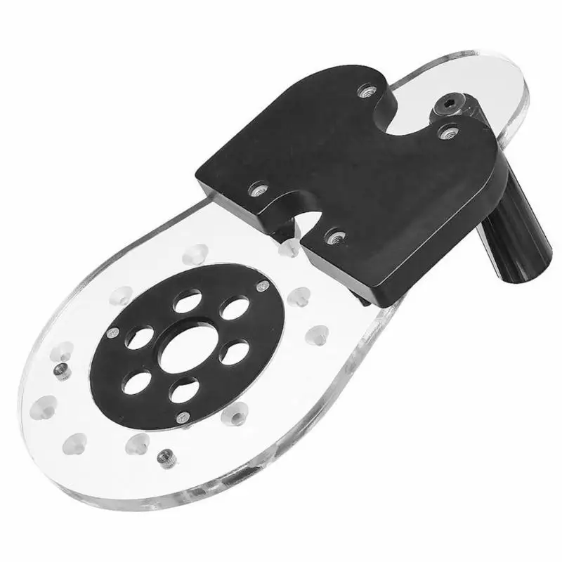 

Universal Router Base Power Router Accessories Woodworking Wood Dowel Puncher Drill Guide Locator Jig Kit Pocket Hole Jig Set