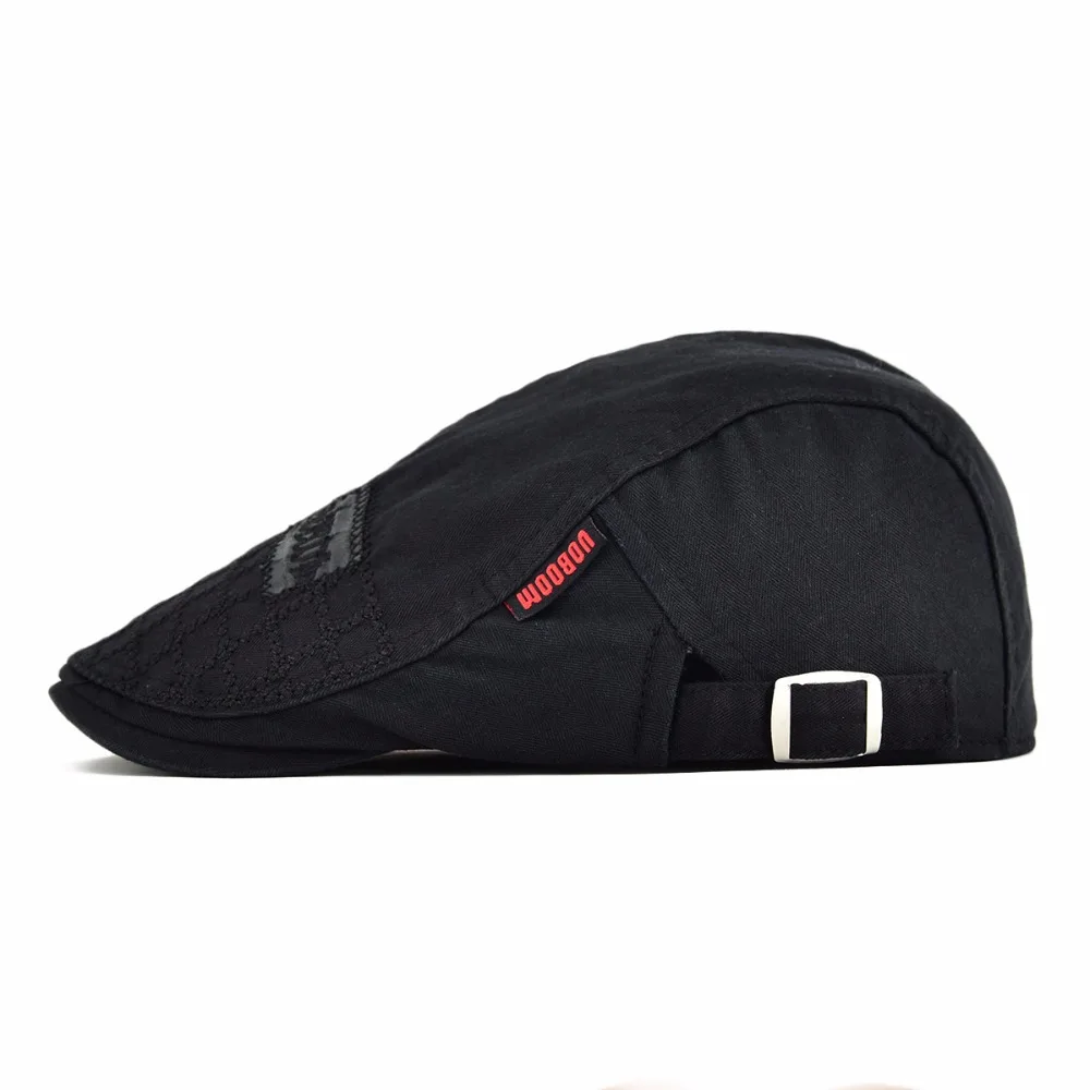 Cotton Beret Men Women Casual Solid Ivy Flat Cap Spring Summer Large Head Size Adjustable Boina Hats casual hat beret hat woolen beret