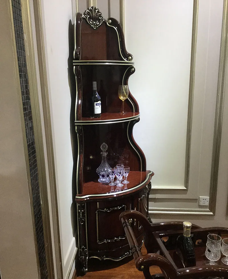 European Style Living Room Corner Cabinet European Style Living Room Corner Cabinet