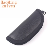 Портативный фонарик кожаный чехол кожаный нож чехол Кемпинг Складной нож охотничий Карманный DIY инструмент EDC практичная тактика мини подарок