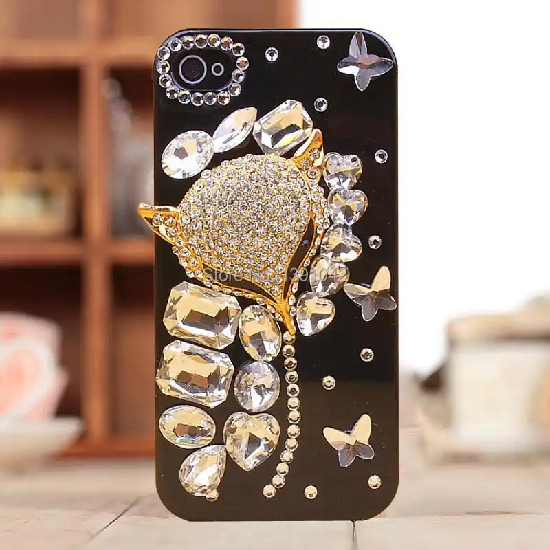 new arrival bling diamond rhinestone crystal Hard Back Cover Skin Case For apple iphone 5 5s 4 4s free shipping|case for blackberry curve