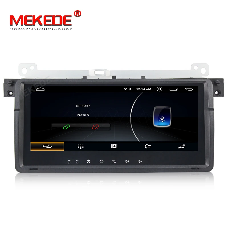 Flash Deal MEKEDE Android 8.1 Quad Core Car radio gps navigator for BMW 3series E46 318 320 M3  with RDS WIFI 4G Car multimedia player 2