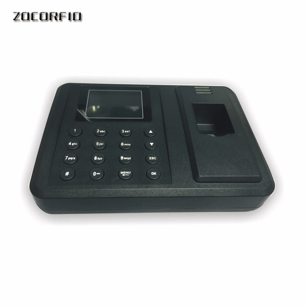 So easy  biometric fingerprint punch usb time clock office attendance recorder timing employee machine reader Voice English