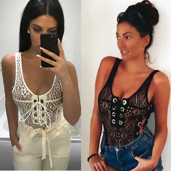 

Hot Women Party Jumpsuit Romper Sleeveless Bodysuit Short Trousers Size S M L XL