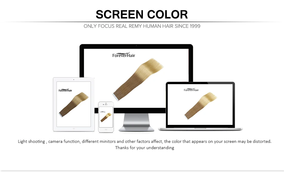 FOREVER волосы салон образец 2,0 г/шт. 1" Реми ленточное наращивание волос человеческие кожи уток профессиональный