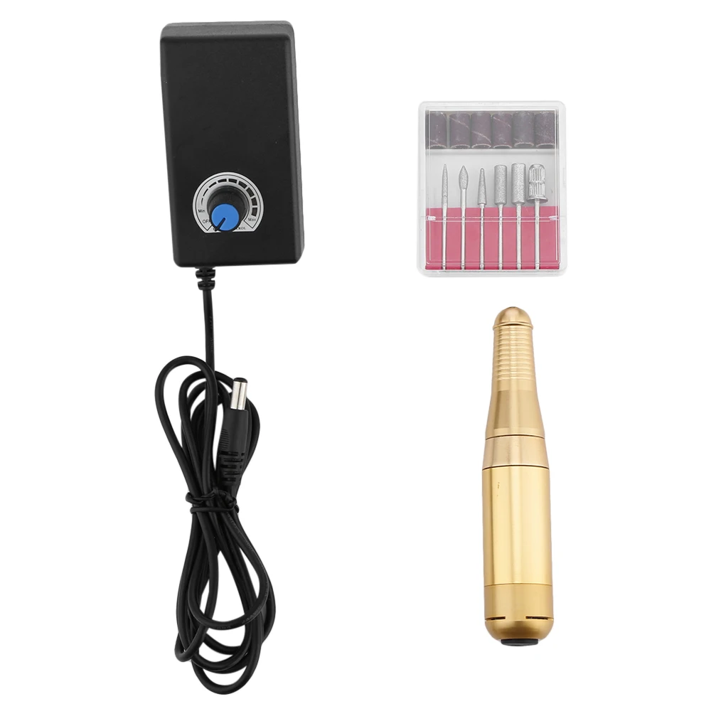

Gustala 15W 23000RPM Electric Nail Drills Manicure Pedicure Tools Files Polisher Grinding Glazing Machine EU Plug