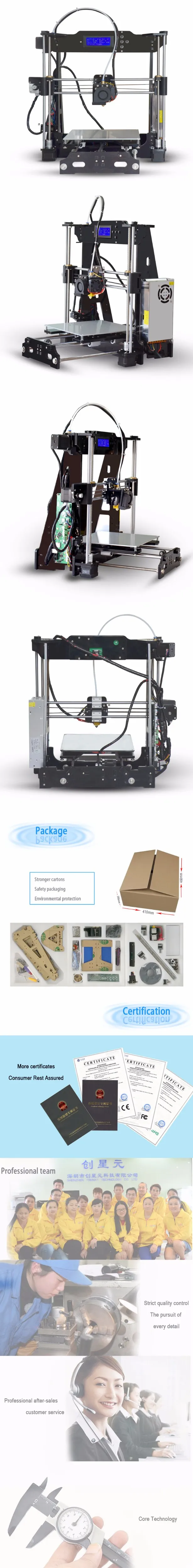 Горячая Tronxy P802E 3d принтер DIY наборы Боуден экструдер MK3 heatbed 3D печать PLA ABS поддерживает автоматическое выравнивание дополнительно 8 Гб SD