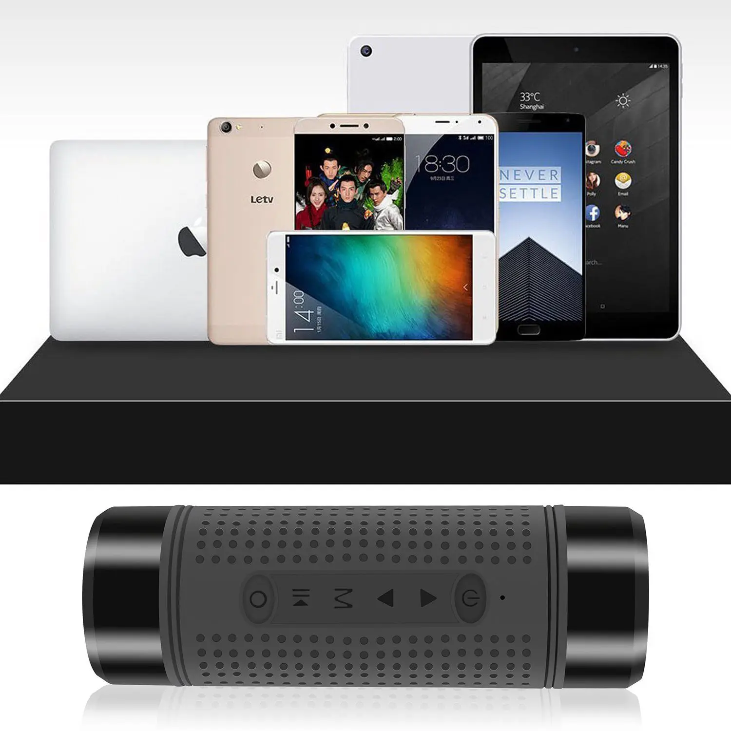 Уличный Bluetooth динамик водонепроницаемый 3600 мАч Внешний аккумулятор для