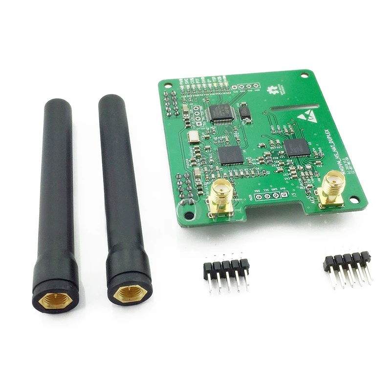 Duplex MMDVM Hotspot Support P25 DMR YSF for Raspberry Pi with 2 Antenna US Ship 2