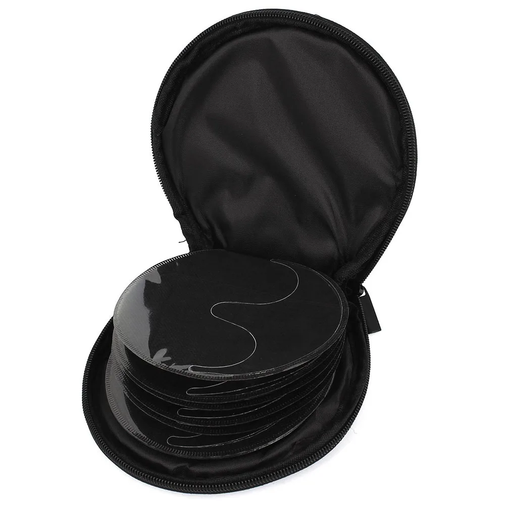 GTFS Zippered 20 Slots CD DVD VCD Wallet Holder Storage Case Organizer