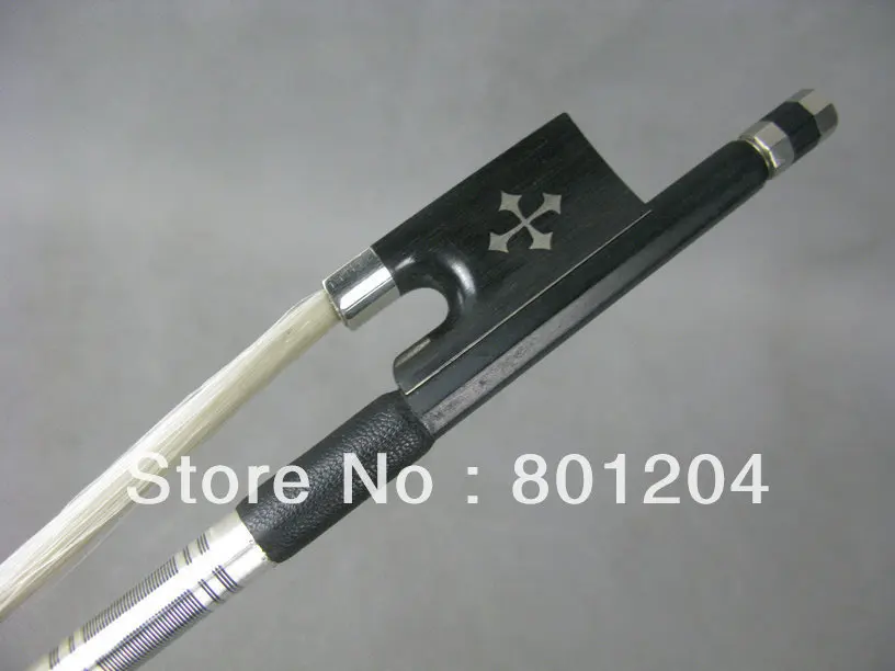 

2 PCs Strong professional carbon fiber 3/4 violin bow Full black carbon fiber violin bow
