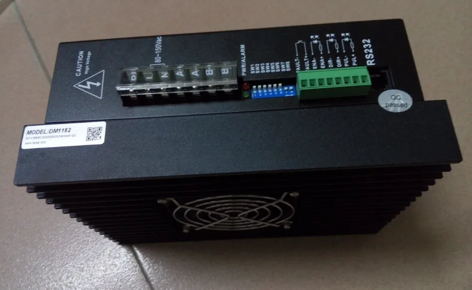 Новый Leadshine dm1182 ЧПУ Цифровая высокого напряжения шагового drive 2 фазы работы 80 ~ 150vac, из 0.7a ~ 8.2a подходит шаговый двигатель NEMA 34/42