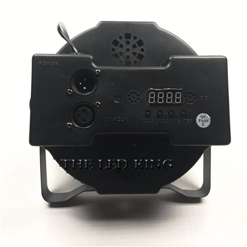 4 шт./лот хорошее качество светодиодный Par Quad 7x12w Wash DMX Light American DJ RGBW в 1 LED Flat