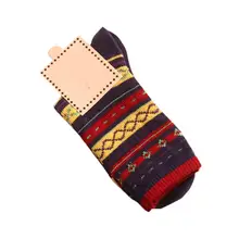 Новое поступление, красивые женские кашемировые толстые теплые носки высокого качества, Зимние Модные забавные носки в повседневном стиле, Soxs# W3