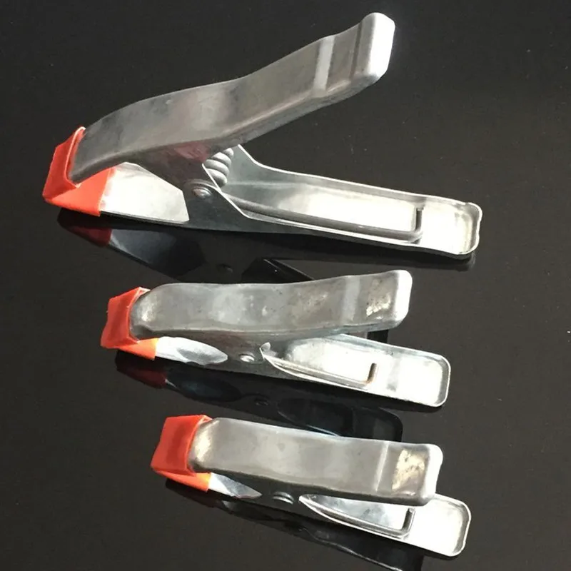 

2Pcs Powerful Woodworking Spring Clamp 6" A-shape Plastic Wood Clips Hardware Woodworking Tools