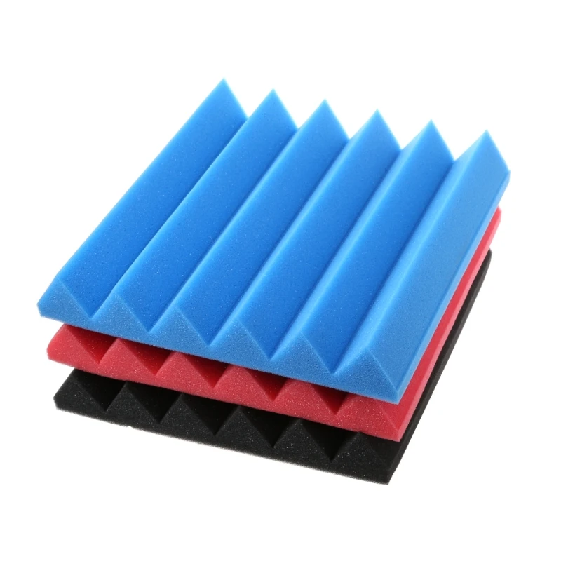 

30x30x5cm Soundproofing Foam Studio Acoustic Sound Treatment Absorption Wedge Tile