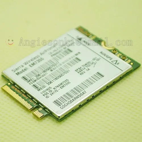 Gobi5000 EM7355 LTE/EVDO/HSPA WWAN NGFF карта разблокировки 4G модуль для HP EliteBook 820 G1 840 G1850 ZBook 14 15 SPS