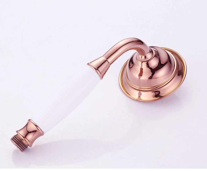 Ванная комната Дождь Душевой набор золото законченный роскошный настенный смеситель для ванной Латунное розовое золото Смесители