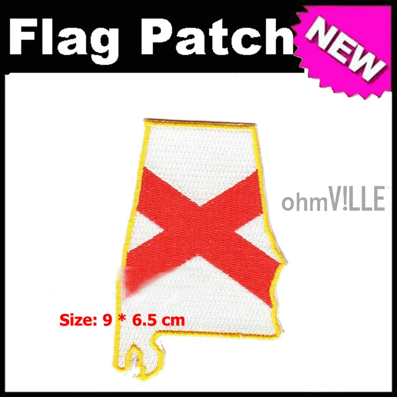 Parches Bordados Patches For Clothing Ala Flag Patch Brand Logo Embroidered Iron On Sports Garment Appliques Accessory | Дом и сад