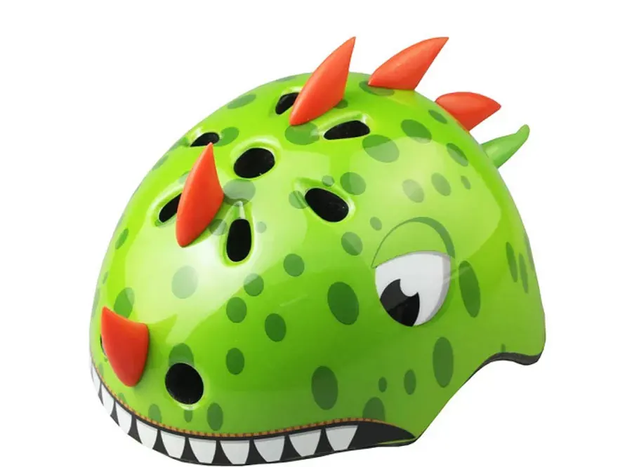 Children bicycle helmet cute cartoon animal safety PC + EPS helmet children riding bicycle skating scooter outdoor sports helmet