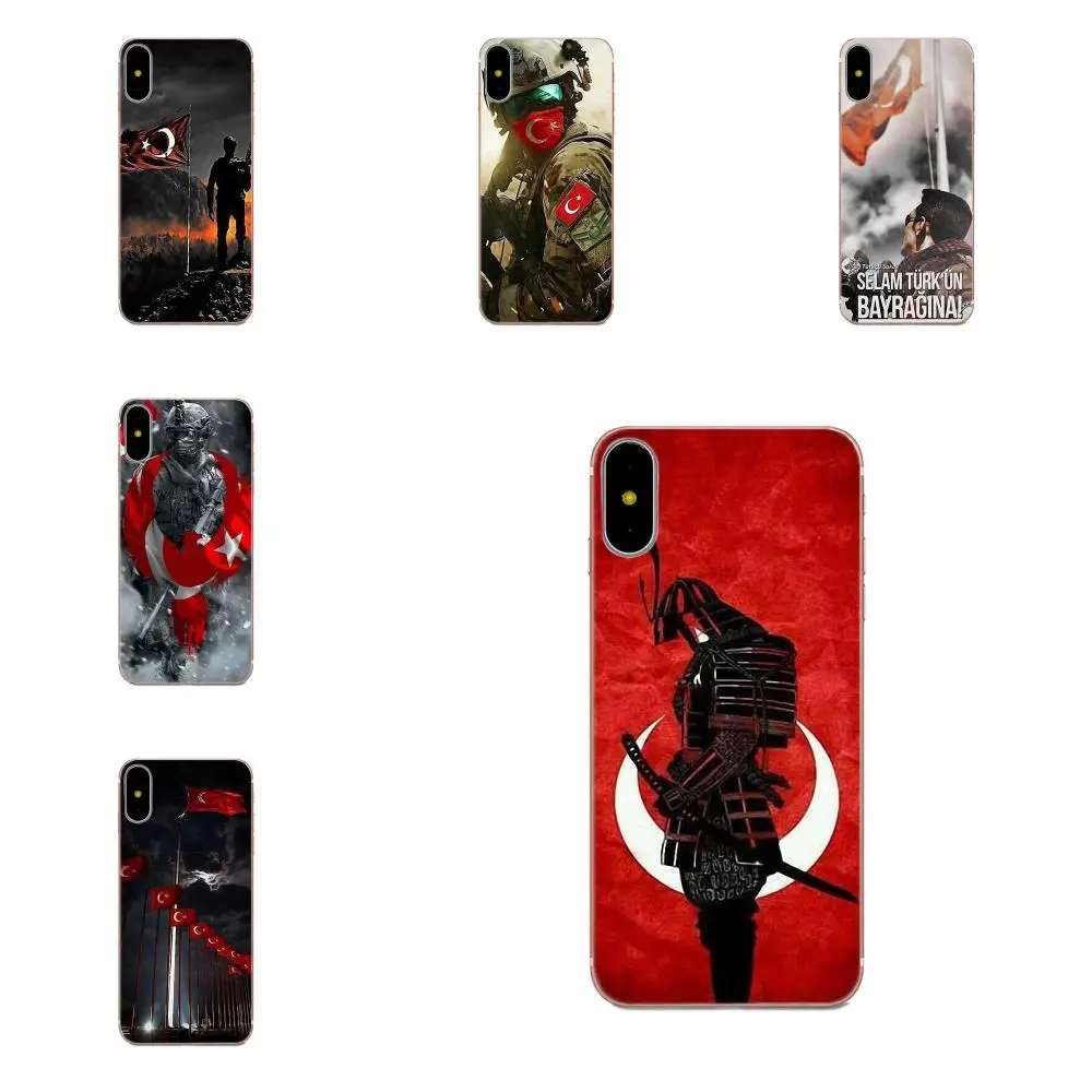 

Vertical Phone Case Turkey Flag Soldier For Samsung Galaxy Note 5 8 9 S3 S4 S5 S6 S7 S8 S9 S10 mini Edge Plus Lite