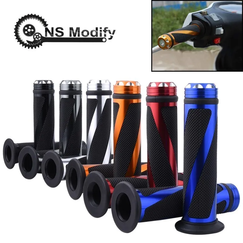 NS изменить Универсальный 7/8 ''22 мм руль мотоцикла ручка противоскользящая ручка для KTM Honda kawasaki Yamaha