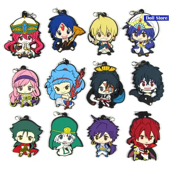 

2018 New arrival MAGI Original Japanese anime figure rubber Silicone sweet smell mobile phone charms/key chain/strap D241