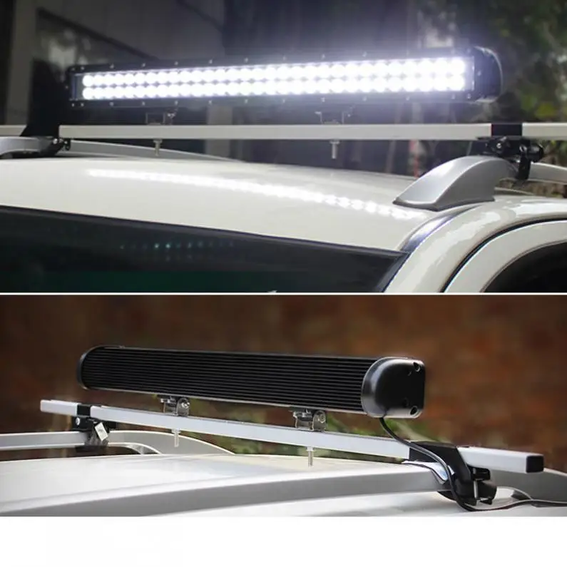 

28 Inch White 6000K Car LED Work Offroad Driving Light IP67 DC 9-32V Auto ATV Boat 4WD 28 Inch 60X5W 300W LED Light