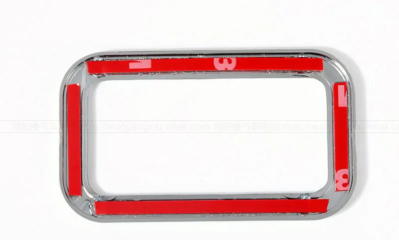 Boutons Cadre Pour Boutons Décor en chrome pour mercedes w163 ML