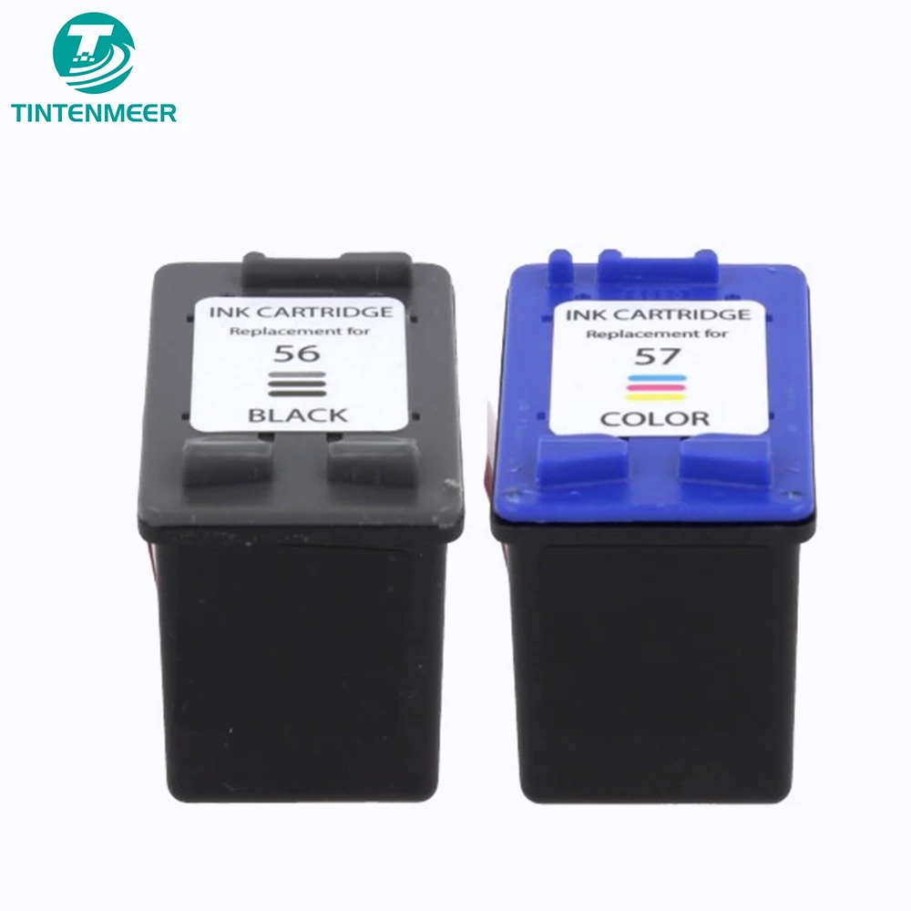 

TINTENMEER QUALITY INK CARTRIDGE 56 57 56XL 57XL COMPATIBLE FOR HP HP56 HP57 OFFICEJET 4110 4215 5610 6110 DESKJET 450CBI 450CI