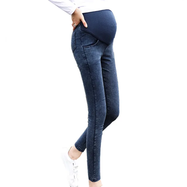 Maternity Jeans Skinny Belly Care Pants for Pregnant Women